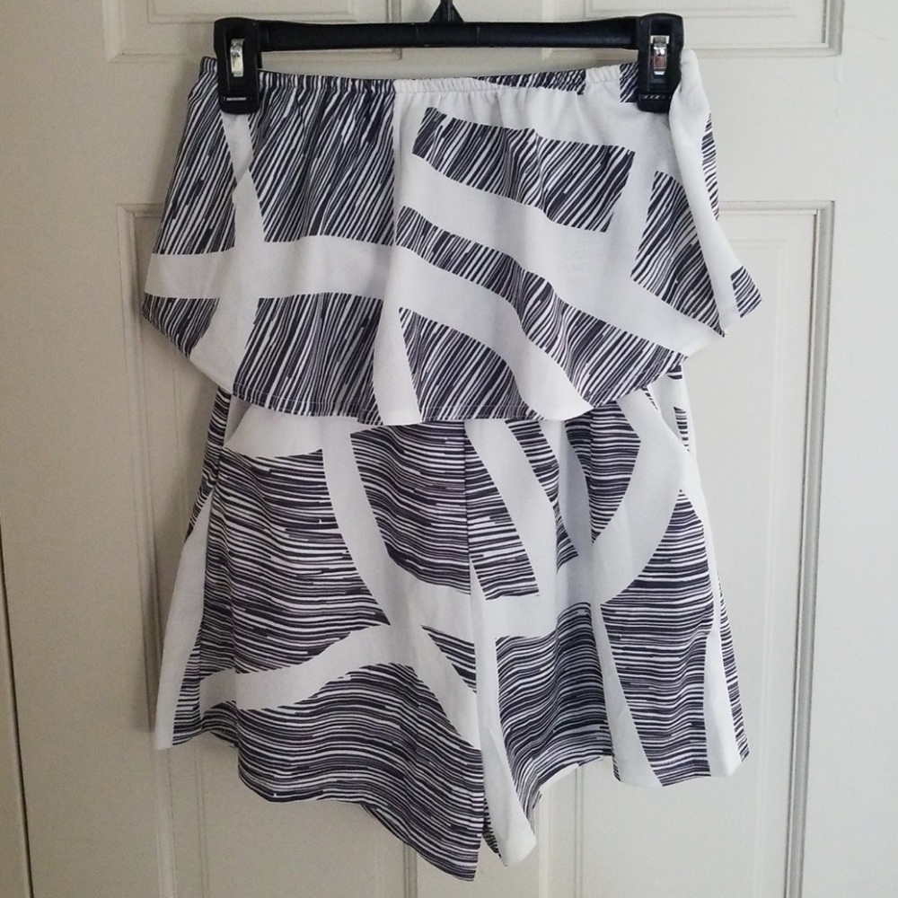 Small Strapless Romper